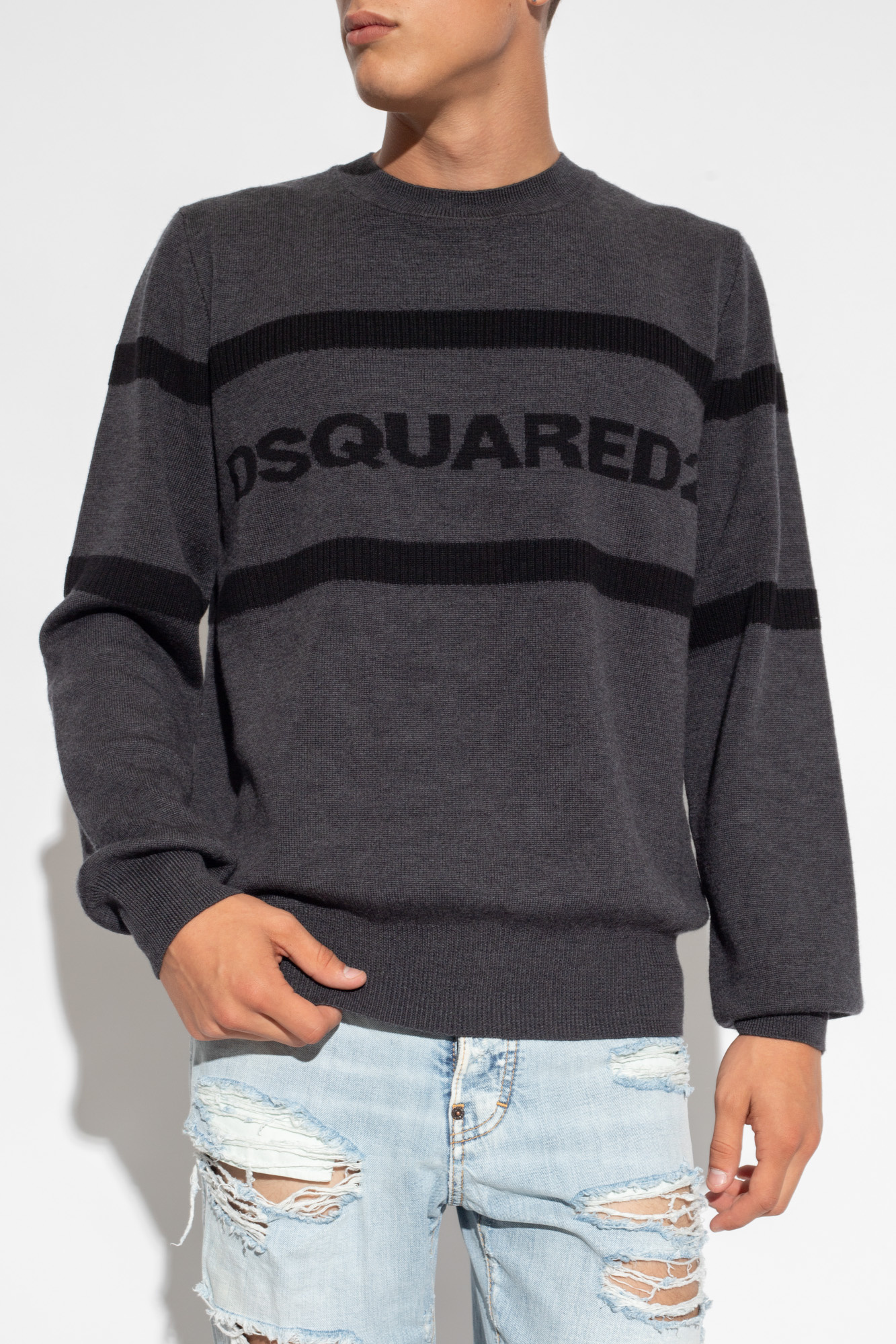 Dsquared shop grey jumper